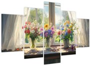 Kép - Csokor az ablaknál (150x105 cm)