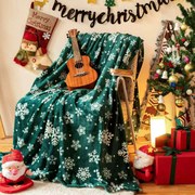 Karácsonyi takaró Kerozin hópehely 150x200cm TiaHome