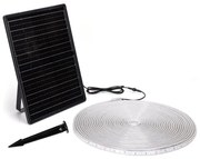 Aigostar - LED RGB dimmelhető napelemes szalag 20W, 3,2V, 20 m, IP65, DO