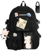 Vízálló iskolatáska gyerekeknek ajándékkal - Cameleon COWPACK-01