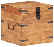 tömör akácfa láda 40 x 40 x 40 cm