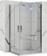 Zuhanykabin 80x90 Összecsukható Dupla Ajtó Rea Molier Double Króm