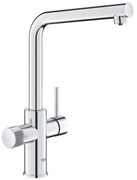 GROHE 30600000 - BLUE PURE L-kifolyós konyhai csaptelep, fényes króm