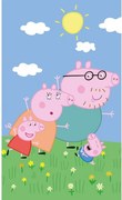 Peppa malac Family kéztörlő, arctörlő, törölköző 30x50 cm