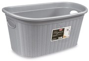 STEFANPLAST Mosodai kosár 35 l, 58x38x28cm, szürke