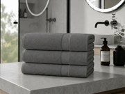 CLARYSSE ELEGANCE törölköző 60x110 cm szürke, 100% pamut