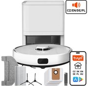 TESLA Electronics RoboStar - Intelligens robotporszívó 2in1 2600 mAh Wi-Fi fehér