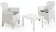 Tikka 2 személyes kerti bútor szett Fehér X