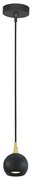 Lucide 09434/01/30 - Csillár zsinóron FAVORI 1xGU10/5W/230V fekete