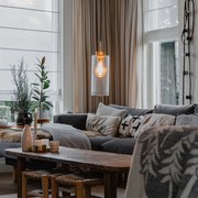 Art Deco lógólámpa arany üveggel - Laura