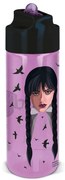 Wednesday Nevermore Academy Hydro tritan műanyag szívószálas kulacs 540 ml