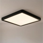 Brilagi - LED mennyezeti lámpatest ESTELA SQUARE LED/24W/230V 31x31 cm fekete
