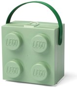 Világoszöld tárolódoboz fogantyúval - LEGO®