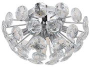 Globo 16047DC - Mennyezeti lámpa VIRINA 10xG9/7W/230V fényezett króm átm. 39 cm