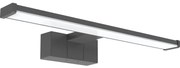 Brilagi - LED fürdőszobai tükörvilágítás VESTRA LED/15W/230V 80 cm IP44 fekete FG-M1-C02-800-BLK