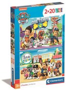 Mancs Őrjárat Sea 2x20 db-os puzzle Clementoni