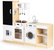 XXL fa gyerekkonyha led világítással