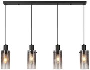 Rabalux 72039 - Csillár zsinóron FUMEA 4xE27/60W/230V