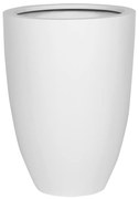 Pottery Pots Ben virágcserép, matt fehér, többféle méretben - PotteryPots méret: H - h 55 cm, ⌀ 40 cm