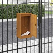 postaláda Rozsdás 30 x 23 x 55 cm időjárásálló acél