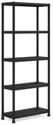 KIS-KETER Polc TRIBAC, 5 polc, 75/32 cm