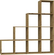 Step 4X4 polc, tölgy