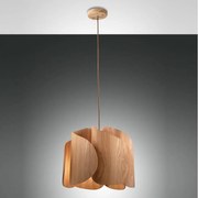 Fabas Luce 3672-40-132 - Csillár zsinóron PEVERO 1xE27/40W/230V fa