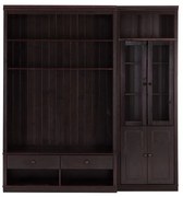 Barna borovi fenyő nappali bútor szett 214x223 cm Anita – Støraa