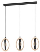 Eglo 43462 - Csillár zsinóron BASILDON 3xE27/40W/230V