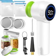 Többfunkciós vákuumpumpa - VERK 27539 - LED kijelzővel + tasakok