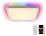 Immax Neo Immax NEO 07168-W40-LED RGB+CCT Dimmelhető lámpa 50W/230V Wi-Fi Tuya fehér + távirányító IM1183