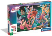 Winx Club Mystical 104 db-os puzzle Clementoni