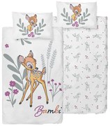 Gyermekágynemű Bambi Flower World , 100 x 135 cm,40 x 60cm