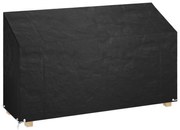 polietilén kerti pad huzat 12 fűzőlyukkal 210x70x70/88 cm