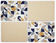 Parafa-papír tányéralátét szett 4 db-os 21.5x29 cm Bauhaus – Cooksmart ®