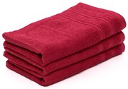 Bella vörös gyerek törölköző 30x50 cm, 100% pamut