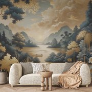 Fotótapéta - Arany tó (147x102 cm)