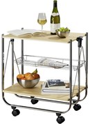 Wenko Összecsukható tálalószekrény Dinett Deluxe,68 × 41 × 70 cm