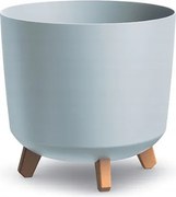 Lábtartó kaspó világos szürke Gracia Tubus DGTL300L-443U