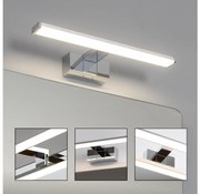 Brilagi - VESTRA LED fürdőszobai tükörvilágítás, 8W/230V, 40 cm, IP44, króm