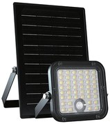 LED állítható fényerejű napelemes reflektor érzékelővel 10W 4000/6000K IP65 + DO