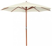 homokfehér napernyő 300 x 258 cm