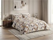 Mikroszálas ágyneműhuzat CIRELLO barna-szürke Ágyneműhuzat mérete: 70 x 90 cm | 140 x 220 cm