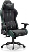 Gamer szék szövet Small Size, fekete-zöld: Diablo X-One 2.0 Forest Green
