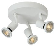 Lucide 11903/15/31 - LED spotlámpa JASTER-LED 3xGU10/5W/230V fehér