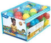 Bestway 100 műanyag golyó cipzáras zacskóban, átmérő 5,85 cm