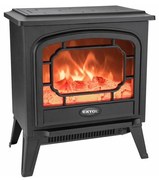 Extol - LED Elektromos kandalló fűtéssel LED/1800W/230V 40,6x35,5 cm 43420