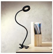 Brilagi - LED állítható fényű csiptetős lámpa ORBELA LED/8W/230V 3000-5000K feke