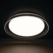 Kanlux 37319 - LED Mennyezeti lámpa NIFU LED/17,8W/230V átm. 43 cm fehér/fekete