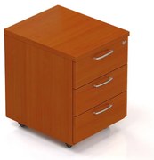 Visio konténer 52 x 43 cm - 3 fiókos, cseresznye